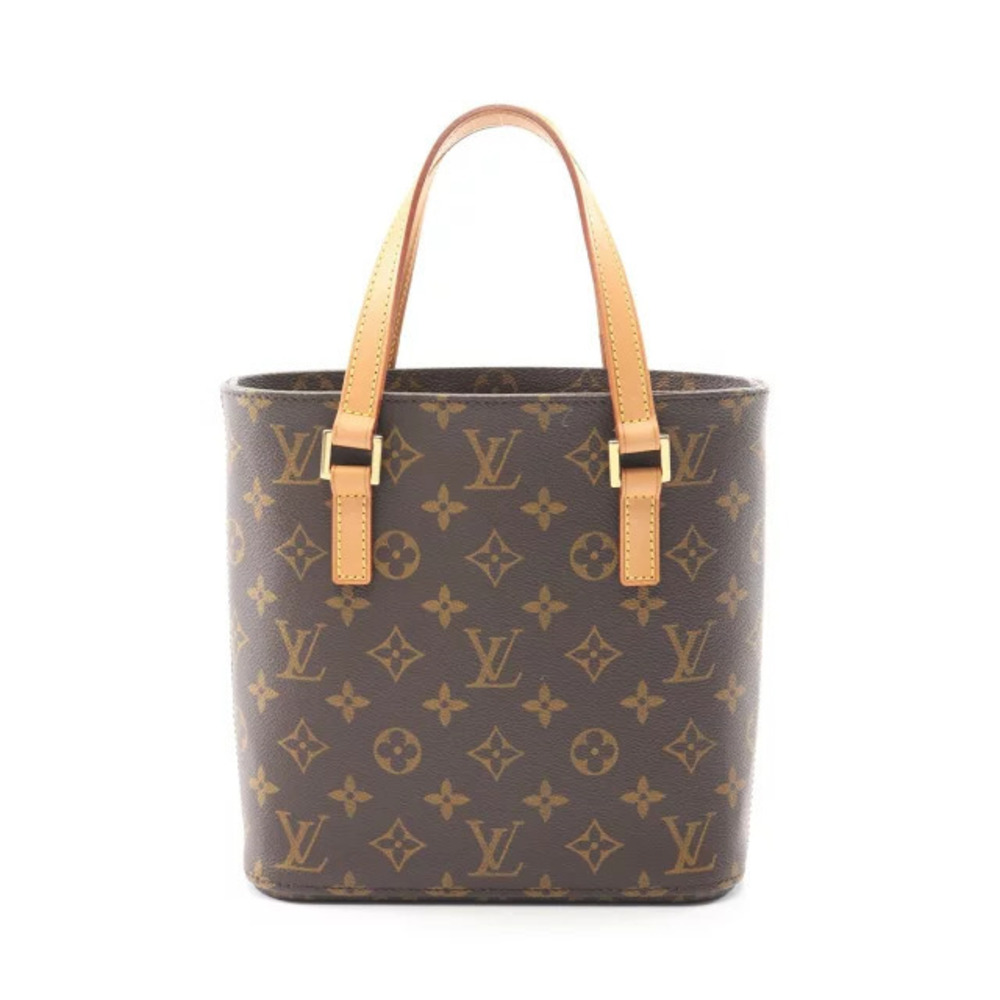 Louis Vuitton Vavin Handbag Canvas Leather Monogram Brown